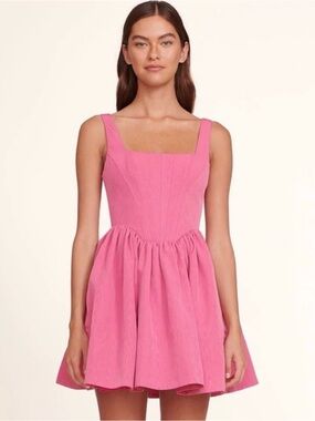 NWT STAUD Pink Dress